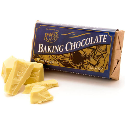 Baking White Chocolate Block