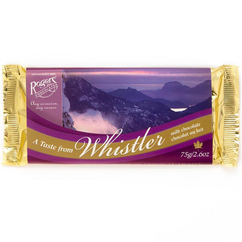 Taste from Whistler Milk Chocolate Bar