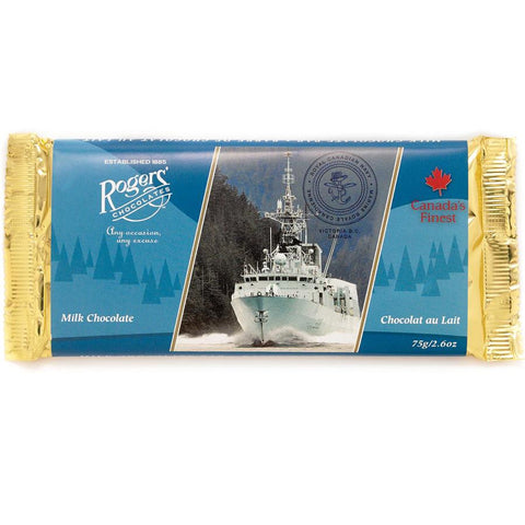 HMCS Winnipeg - Navy Milk Chocolate Bar