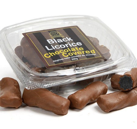 Chocolate Covered Black Licorice