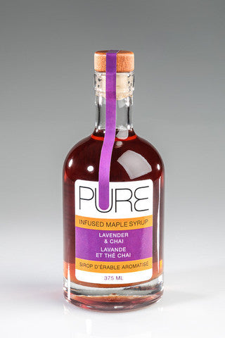 PURE Infused Maple Syrup - Lavender & Chai