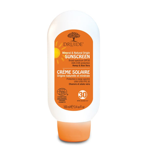 Sunscreen Natural Mineral SPF 30 /Certified Organic