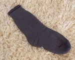 Children Socks (Size 3 to 4) - Charcoal Only